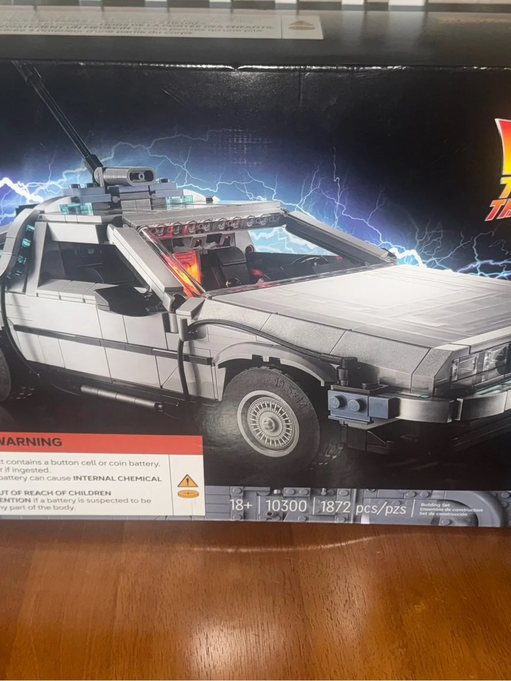LEGO Icons Back to the Future Time Machine (set 10300).New unopened